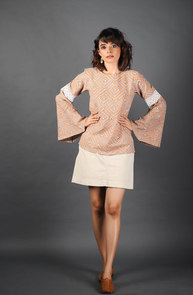 Bell Sleeved Top